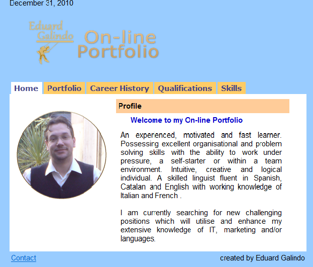 Eduard Galindo on-line portfolio